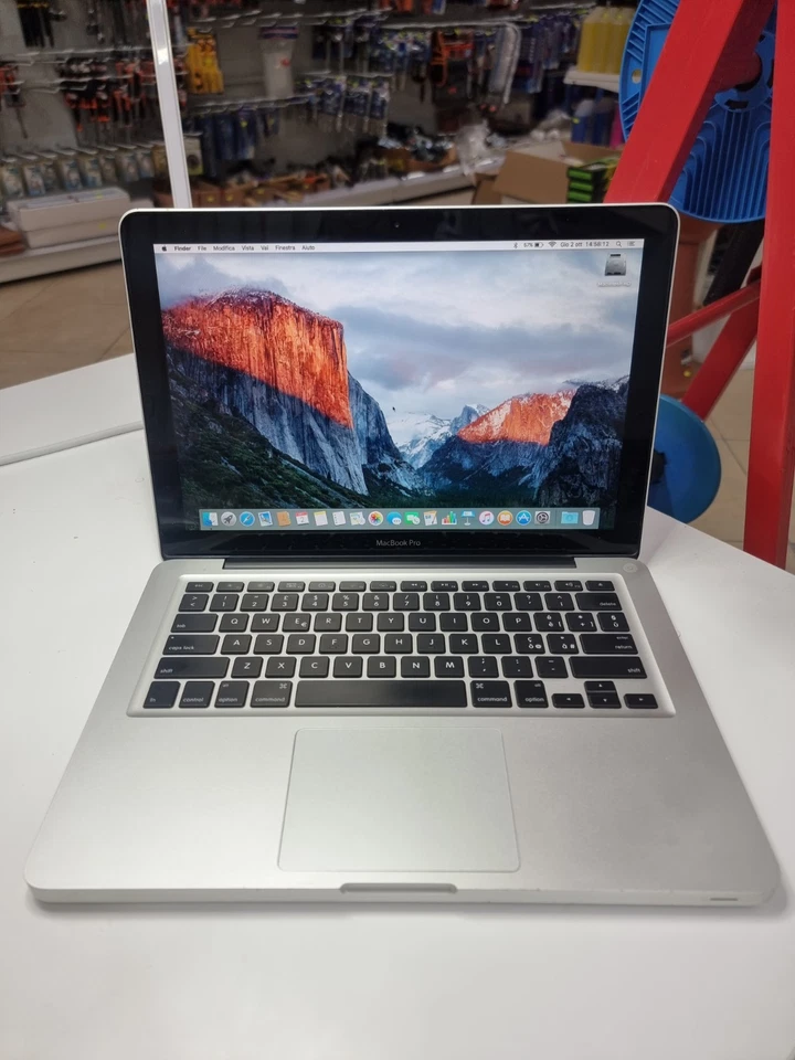 Apple MacBook Pro 13" A1278 Mid 2009 – SSD 128GB – 4GB RAM – Batteria Nuova - Immagine 1 di 4