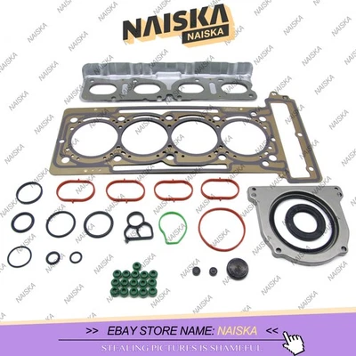 Juego de juntas de cilindro de revisión de motor para Mercedes-Benz 1.6T 2.0T A160 A180 CLA220 Foto 1 de 4