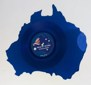 Men At Work - Down Under - Picture Disc - Vinyl Record 7” Single - VG+ - Rare - Picture 1 of 6