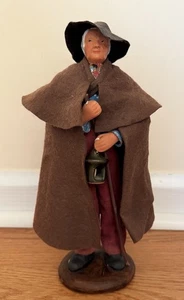 Handgefertigte Santon Ancien de Provence original signierte Puppe 11 Zoll Hirte alter Mann - Bild 1 von 7