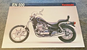 Feuillet  Commercial KAWASAKI EN 500 - Non Daté - Bel Etat. - Picture 1 of 2