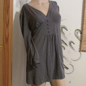 Dunkelgraues Damen Top von No Boundaries Gr. XL Langarm Top! - Bild 1 von 3