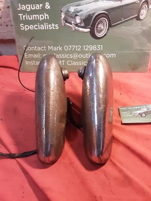 Triumph Tr4 4a Overriders Bumper Rear Original  - Image 1 of 4