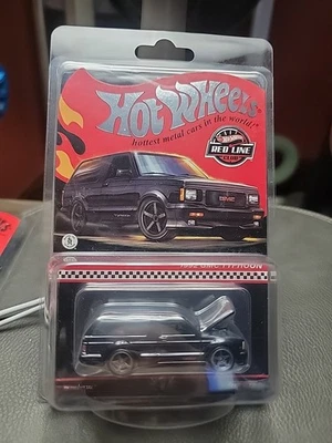 GMC Typhoon 1992 GMC Typhoon Black Red Line Club exclusivo para coleccionistas Hot Wheels 2024 RLC Foto 1 de 2