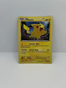 Pikachu XY89 Cosmos Holo Black Star Promo Breakthrough 2015 Pokemon XY LP/MP - Picture 1 of 2