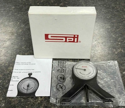 SPI 13-244-9 Magnetic Base Dial Protractor - 360° Measuring Range - Image 1 of 4