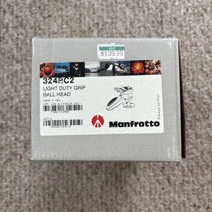 Manfrotto Compact Light Duty Joystick Grip Ball Head (324RC2) - Picture 1 of 8