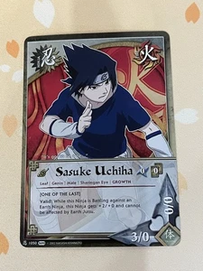 Naruto CCG, Sasuke Uchiha, 1050, 1ª Edición, LP, Lámina - Imagen 1 de 2