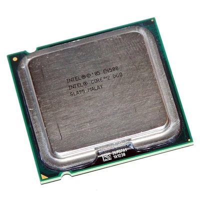 PC CPU LGA 775 Core 2 Duo E4500 2.20GHZ SLA95 LGA775 Procesador Socket Ordenador - Imagen 1 de 2