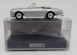 Micro NOREV Ho 1/87 Facel Vega III Cabrio 1963 Argento #453003 IN Box