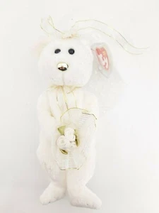TY Beanie Babys Baby Hochzeit Hers Bär Plüschtier 2003 - Bild 1 von 5
