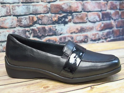 Aravon Winsor 黑色 Moc 乐福鞋 *CG8725 — 第 1/4 张图片