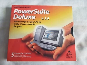 America Online's Powersuite Deluxe V 2.0 Vintage AOL Treiber Dienstprogramme - Bild 1 von 4
