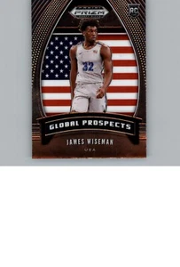 JAMES WISEMAN 2020-21 Panini Prizm Draft Picks Global Prospects RC QTY - Bild 1 von 1