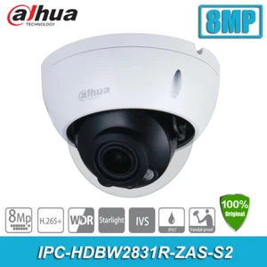 8MP Lite Infrared Zoom Hemisphere Network Camera BLC HLC IPC-HDBW2831R-ZAS-S2 - Bild 1 von 7