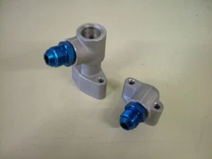 Ölkühler-Motoradapter Z 1, Z 900 A4, Z 1000 A, Z1R, MKII  Oil Cooler Engine Adap - Bild 1 von 1