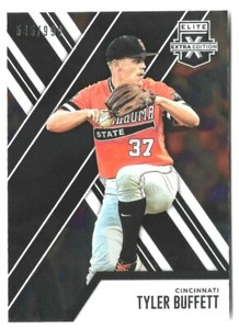 Tyler Buffett 2017 Elite Extra Edition Rookie #72 /999 Cincinnati Reds Panini RC