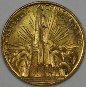 Rockefeller Center NYC Token, Great Seal of the State of New York (#1) - Picture 1 of 2