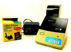 Seiko Instruments SII SLP1100 Direct Thermal Smart Label Printer EZ30 Avery 4150 - Bild 1 von 10