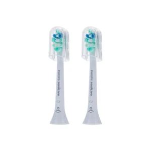 2x Philips Sonicare C2 Optimal Plaque Control White Brush Heads | No Box - Picture 1 of 2