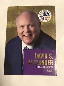 GOLD David S. Alexander 2017 National Scout Jamboree Trading Card Packs BSA - Picture 1 of 2