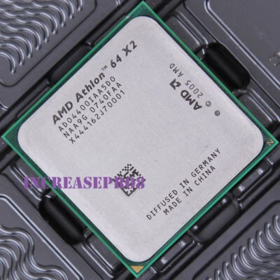 AMD Athlon 64 X2 4400+ Processor 2.3GHz ADO4400IAA5DO Socket AM2 CPU 65W 1000MHz - Image 1 of 4