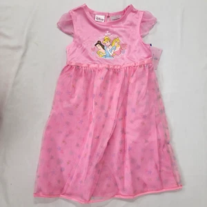 Disney Princess Pajamas PJS Nightgown Gown Pink New NOS Girl's Size 3 T 3T - Picture 1 of 6