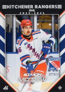 2023/24 Kitchener Rangers - SIMON MOTEW - Picture 1 of 2