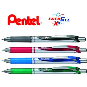 Pentel EnerGel Tintenroller 4 Stück BL77 Liquid Ink Gel Gelroller in Grundfarben - Bild 1 von 1