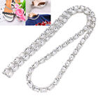 Rectangular Glass Chain Pendant DIY Sewing Clothes Shoes Accessories GOF