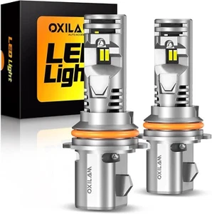 Bombillas OXILAM Q36 9007/HB5 2025 20000LM súper brillantes, 6000K blanco frío IP68, 2 piezas - Imagen 1 de 9