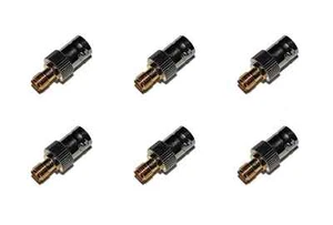 6 Stück SMA Buchse zu BNC Buchse für HT Handy-Talkie Amateurfunk Adapter 6X - Bild 1 von 5