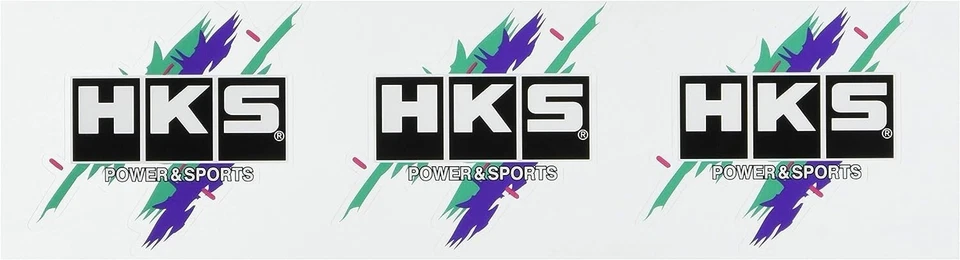 HKS 51003-AK122 HKS Splash Logo Decal Sheet Decals Stickers Genuine Part JDM Foto 1 de 1