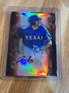 Joey Gallo Dodgers 2014 Bowman Sterling Prospect Auto Orange Refractor #'d /75 - Picture 1 of 2