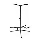 Music Store, Dual Lockable Universal Guitar Stand, Stand for 2 E/Westerngi