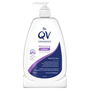 QV Ceramides Moisturising Lotion 350mL Sensitive Skin Lightweight Formulation - Picture 1 of 2