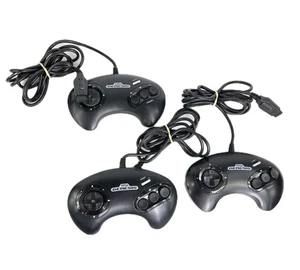 Lot of 3 Sega Genesis OEM Controller Model #1650 3 Button - Picture 1 of 11