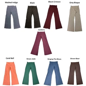 Member's Mark Pantaloni Yoga Donna Tutti i Giorni 4 Vie Elasticizzati Alti Svasati - Foto 1 di 18