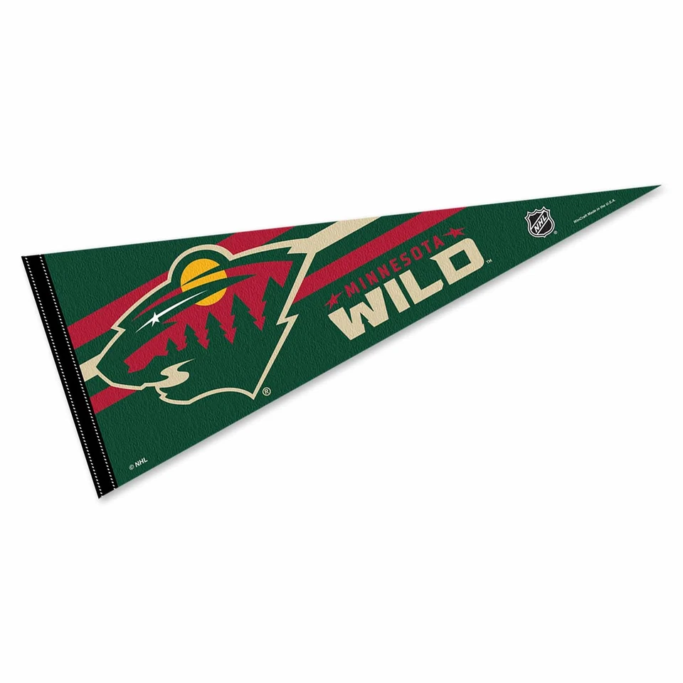 Banderín Minnesota Wild Logo Foto 1 de 4