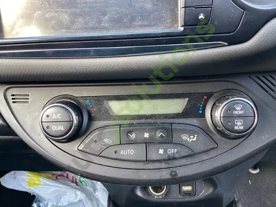TOYOTA YARIS HYBRID MK3 2014-2017 HEATER CONTROL PANEL - Image 1 of 4
