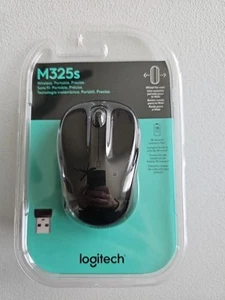 Logitech M325s Wireless Optical Ambidextrous Mouse (910-006825) | Black | NEW - Picture 1 of 4