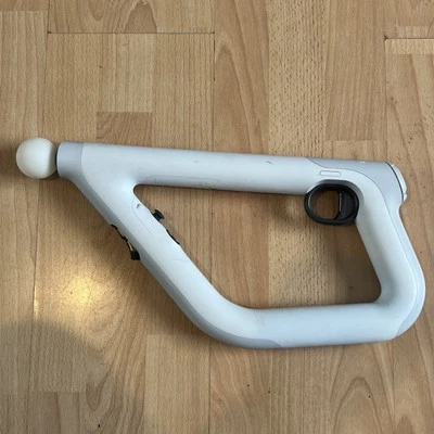 Sony PlayStation 4 VR Aim Move Motion Controller Gun PS4 White - Image 1 of 3
