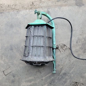 Antike frühe 1900er große Kupfer Bronze Eisen Veranda umgebaute Leuchte frühe Tudor - Bild 1 von 23