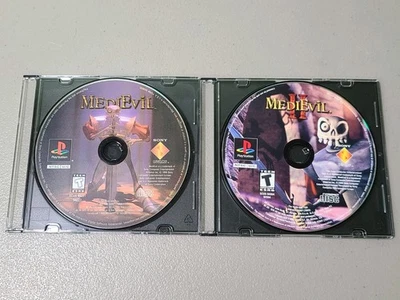 MediEvil 1 and 2 I & II PS1 PlayStation 1 Disc Only Tested - Image 1 of 4