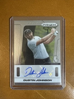 2025 Panini Prizm LIV Golf Dustin Johnson Auto 4ACES GC TS-DJ - Image 1 of 2