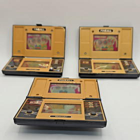 Nintendo Game & Watch Pinball Handheld Electronic Game Lot of 3 Units. Faulty