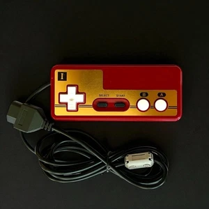 Custom Nintendo NES Controller w/ Authentic Famicom Shell Retro Family Computer - Picture 1 of 7