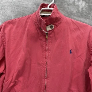 Polo Ralph Lauren Jacke Herren Medium USA Bomber Bi Swing Kinnriemen ungefüttert 90er - Bild 1 von 13