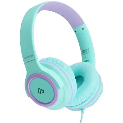 INFURTURE Kids Headphones with Microphone for Children Boys Girls Volume Limit 94dB On ...