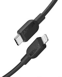 Anker 310 USB C auf Lightning Kabel 1.8m MFi certified für iPhone 14/13 Schwarz - Bild 1 von 7